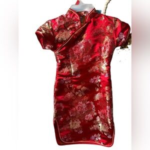 Authentic Chinese Dress for girls size 7/8